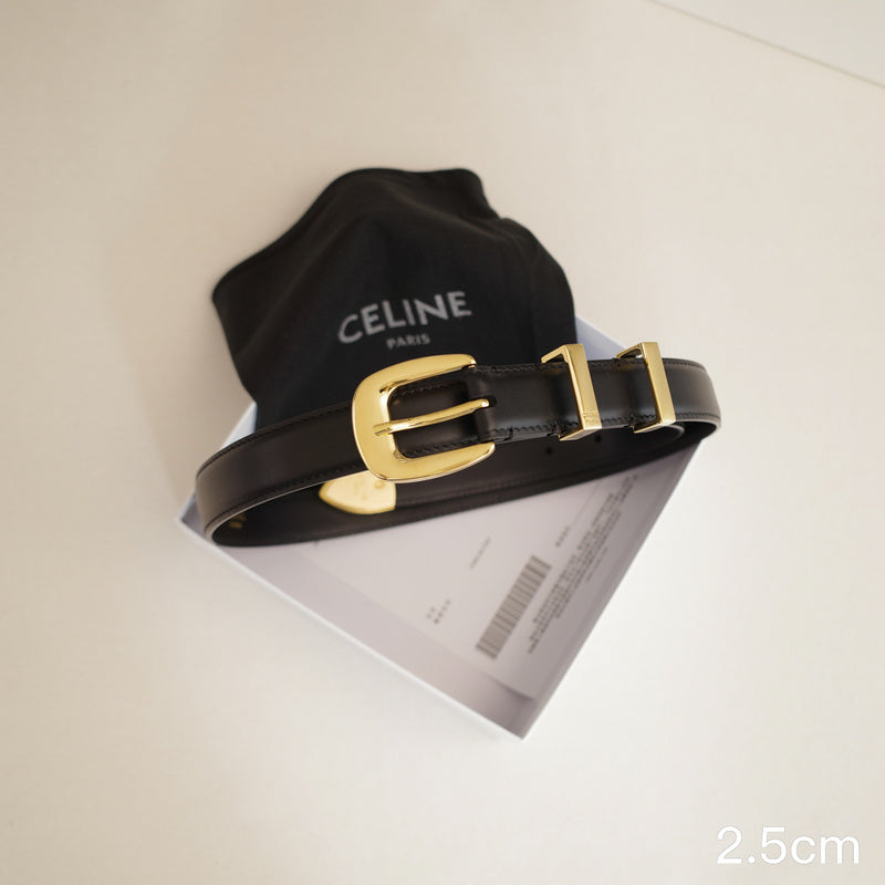 Celine - 2.5cm/1.8cm Bright gold