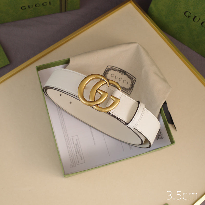 Gucci - 5 widths classic G-plain white