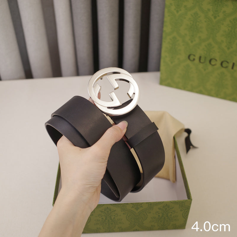 Gucci - 4.0cm pancake - wireless plain weave 4033g