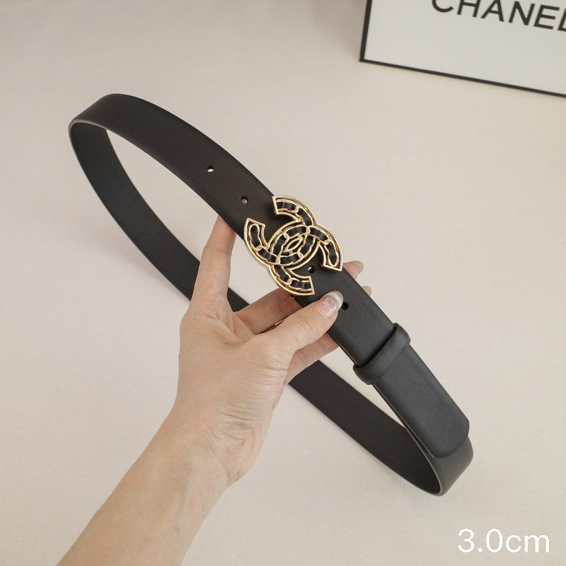Chanel-3.0cm Agarwood weaving-plain weave 3007ch