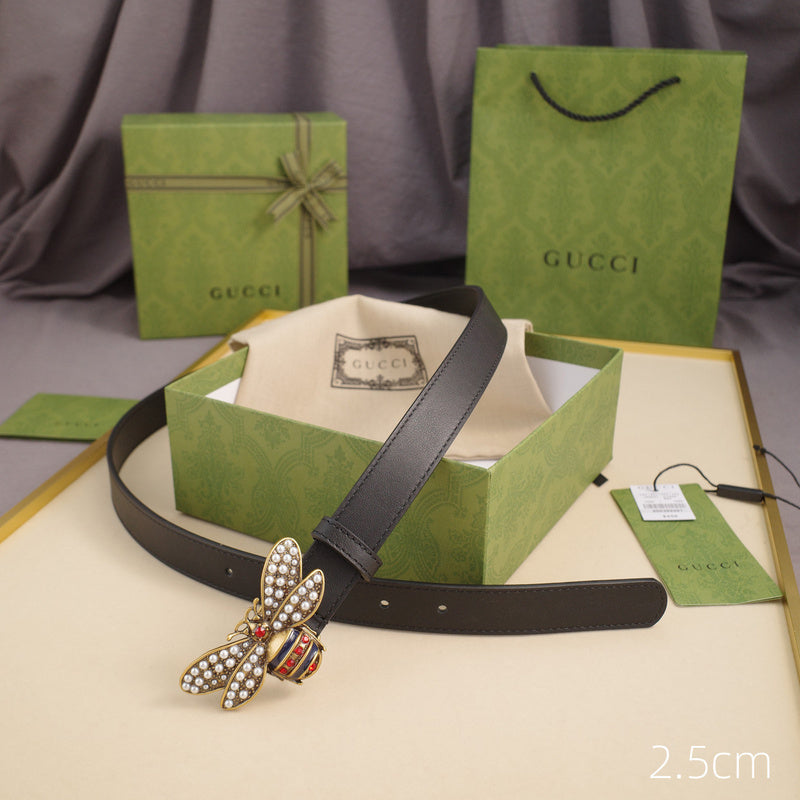 Gucci - Little Bee-plain red
