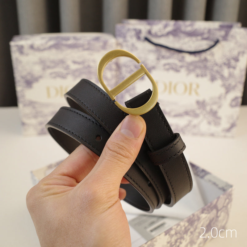 Dior-CD logo-Brass antique gold button - black ZSB3003d