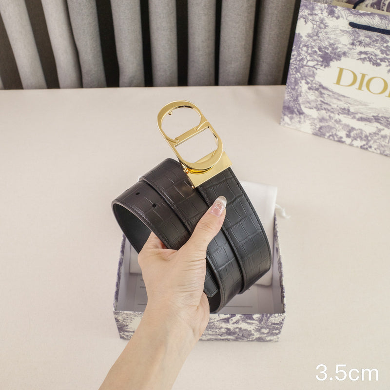 Dior-3.5cm CD crocodile pattern 3521cd