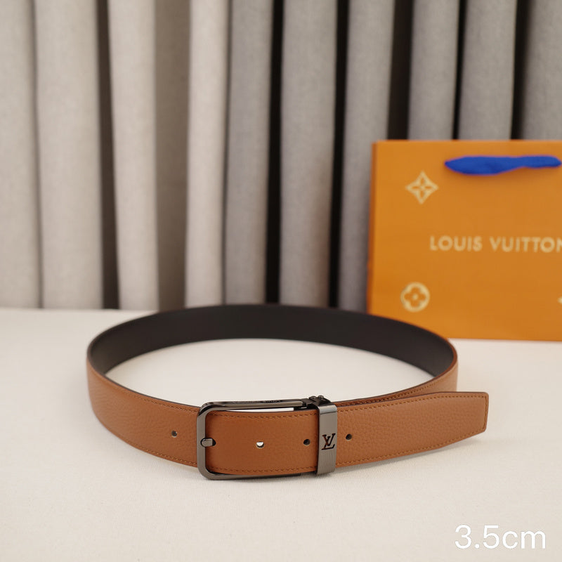 LV - Louis Vuitton BLACK button 3529L