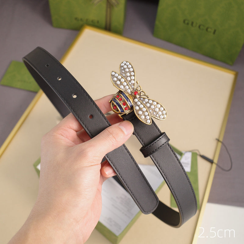 Gucci - Little Bee-plain red