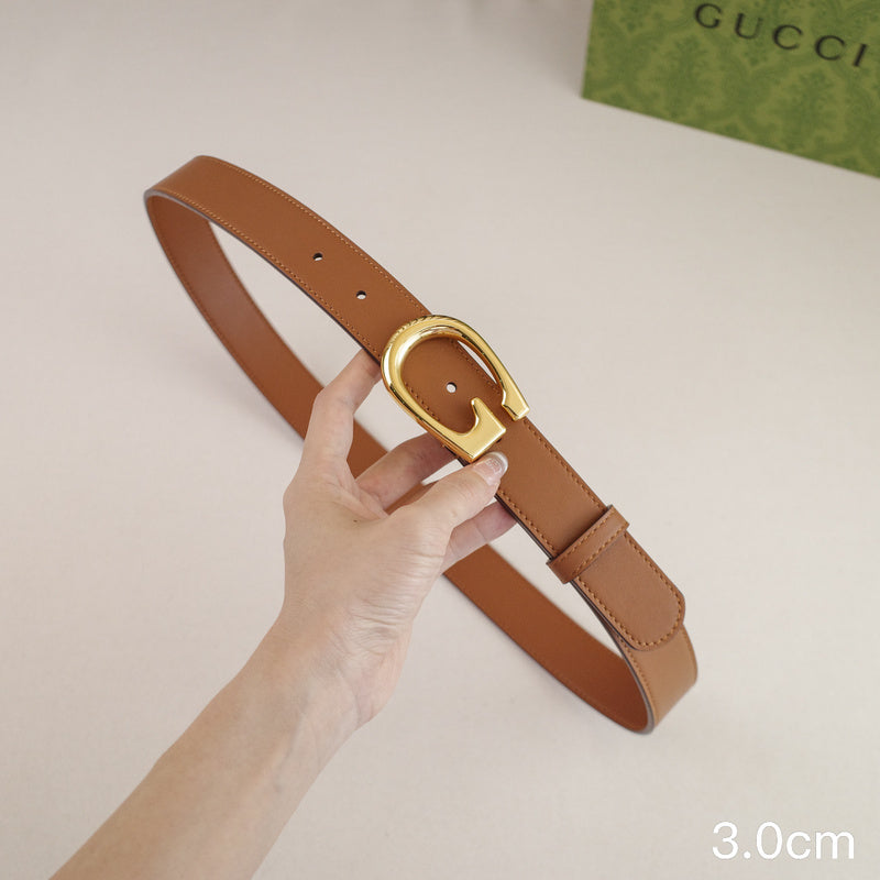 Gucci - 3.0cm G length - plain weave 3001g