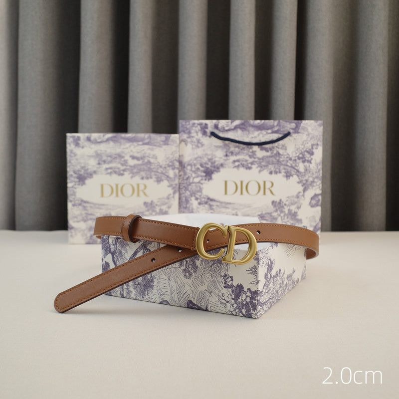 Dior-CD saddle ring - antique gold 2002d