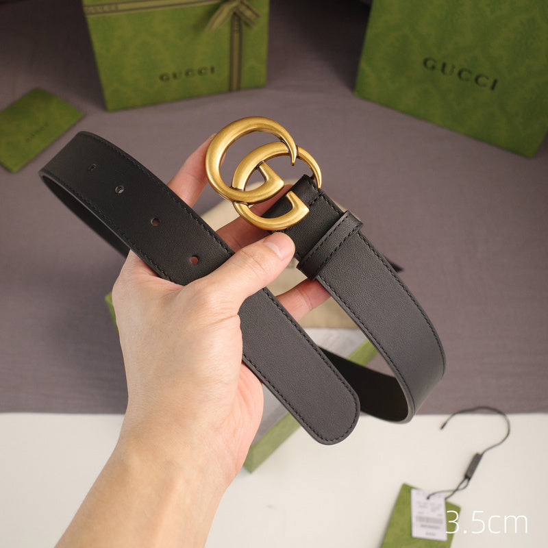 Gucci - 5 widths classic G-plain black
