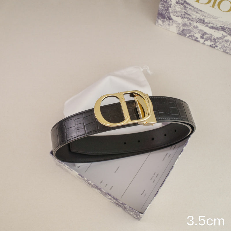 Dior-3.5cm CD crocodile pattern 3521cd