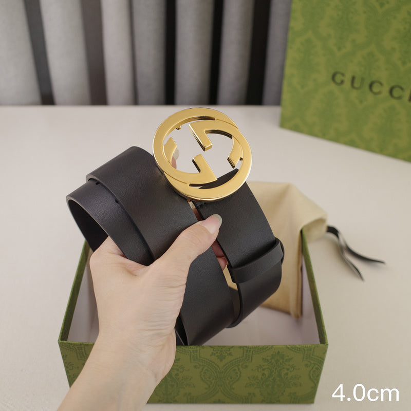 Gucci - 4.0cm pancake - wireless plain weave 4033g