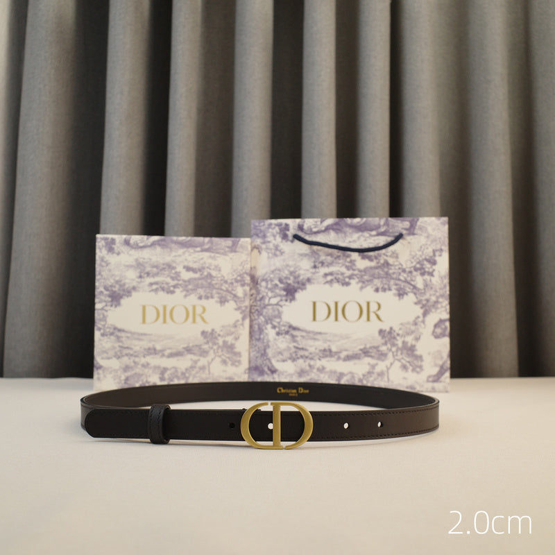 Dior-CD logo-Brass antique gold button - black ZSB3003d