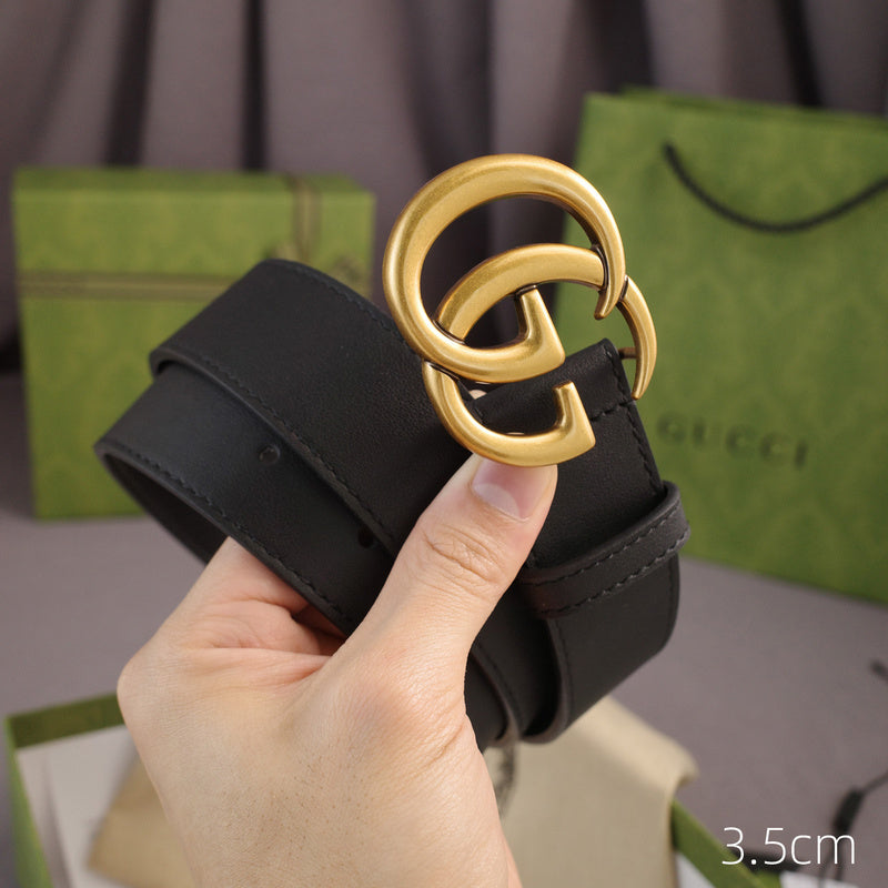 Gucci - 5 widths classic G-plain black