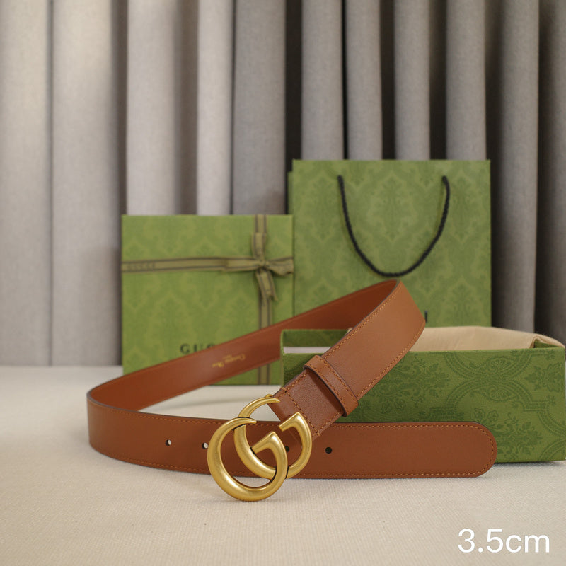 Gucci - 5 widths classic G-plain Brown