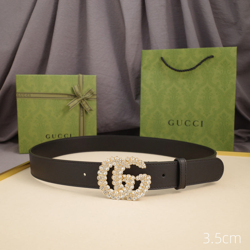 Gucci - 3.5cm G full diamond 2 3504g