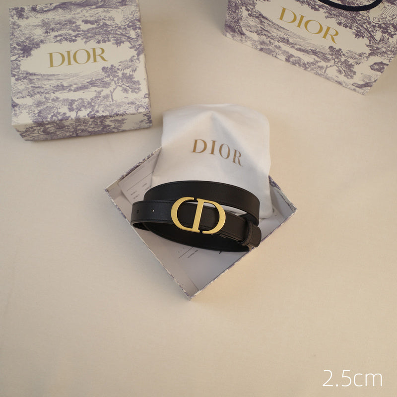 Dior-CD logo-Brass antique gold button - black ZSB3003d