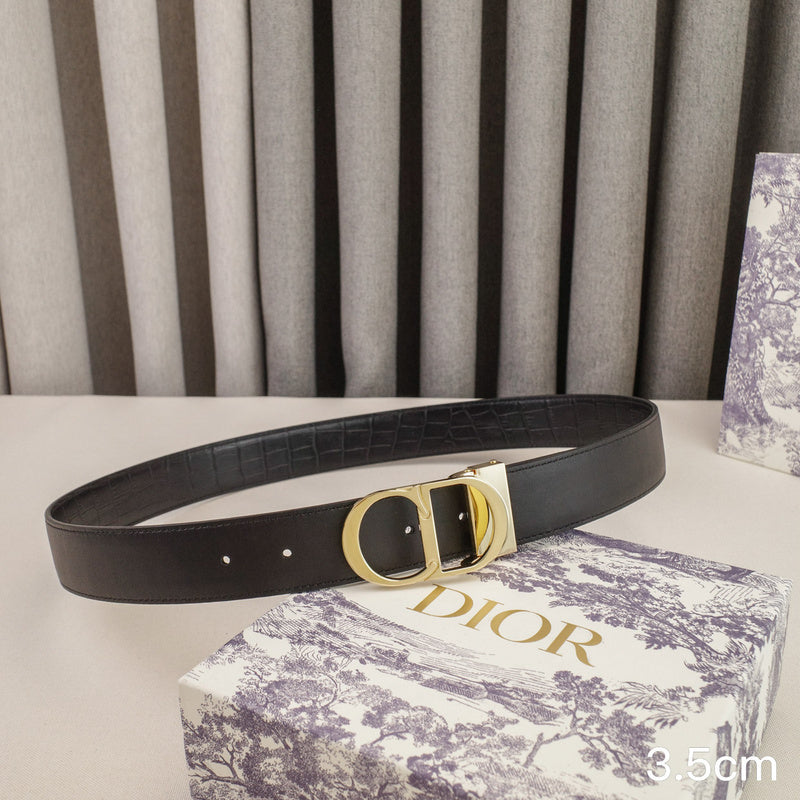 Dior-3.5cm CD crocodile pattern 3521cd