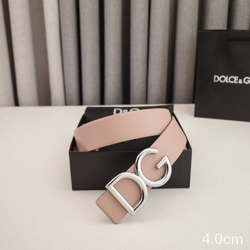 Dolce&Gabbana- 4.0cm classic DG - wireless plain weave 4001dg(Silver)