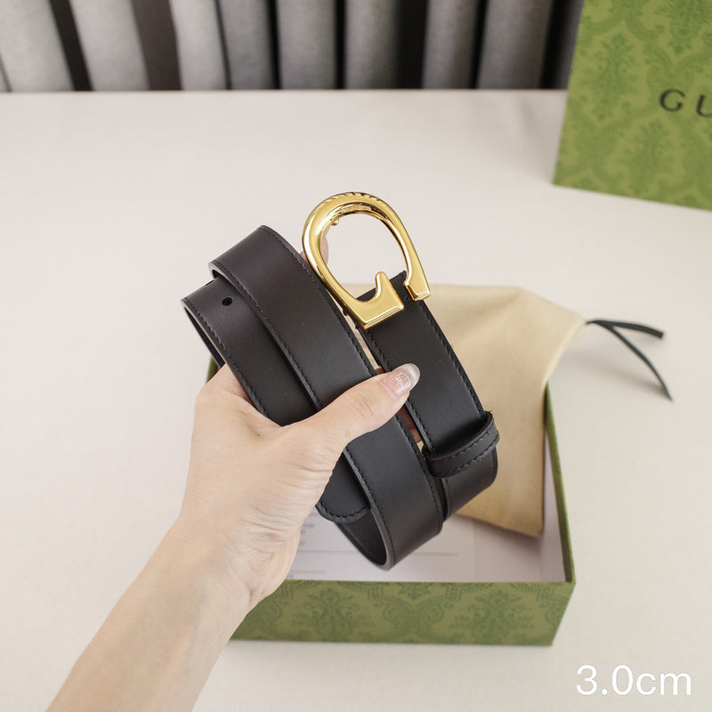 Gucci - 3.0cm G length - plain weave 3001g
