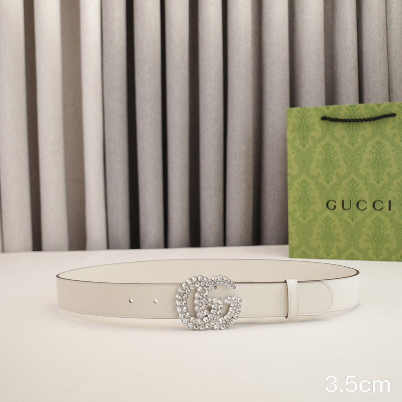 Gucci - 3.5cm G full diamond 3504g