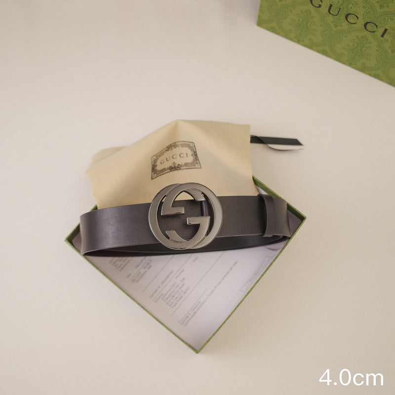 Gucci - 4.0cm pancake - wireless plain weave 4033g