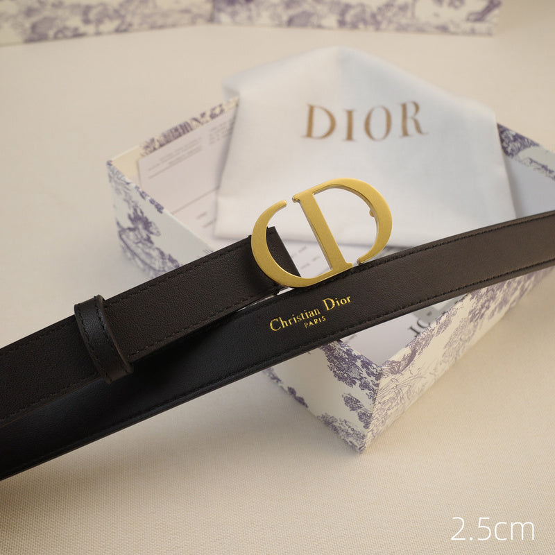 Dior-CD logo-Brass antique gold button - black ZSB3003d