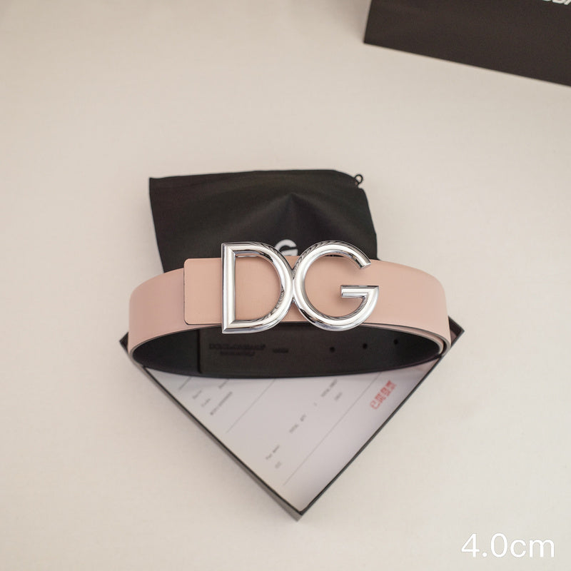 Dolce&Gabbana- 4.0cm classic DG - wireless plain weave 4001dg(Silver)