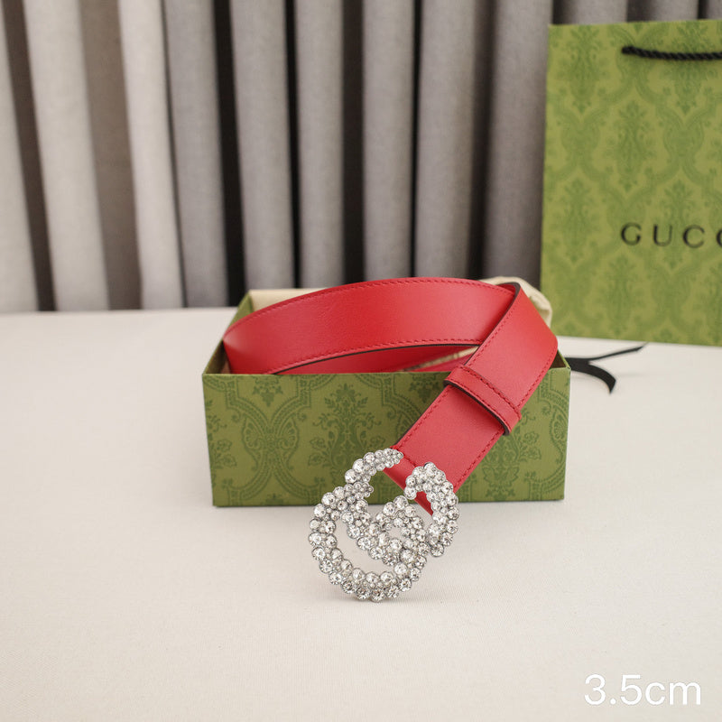 Gucci - 3.5cm G full diamond 3504g