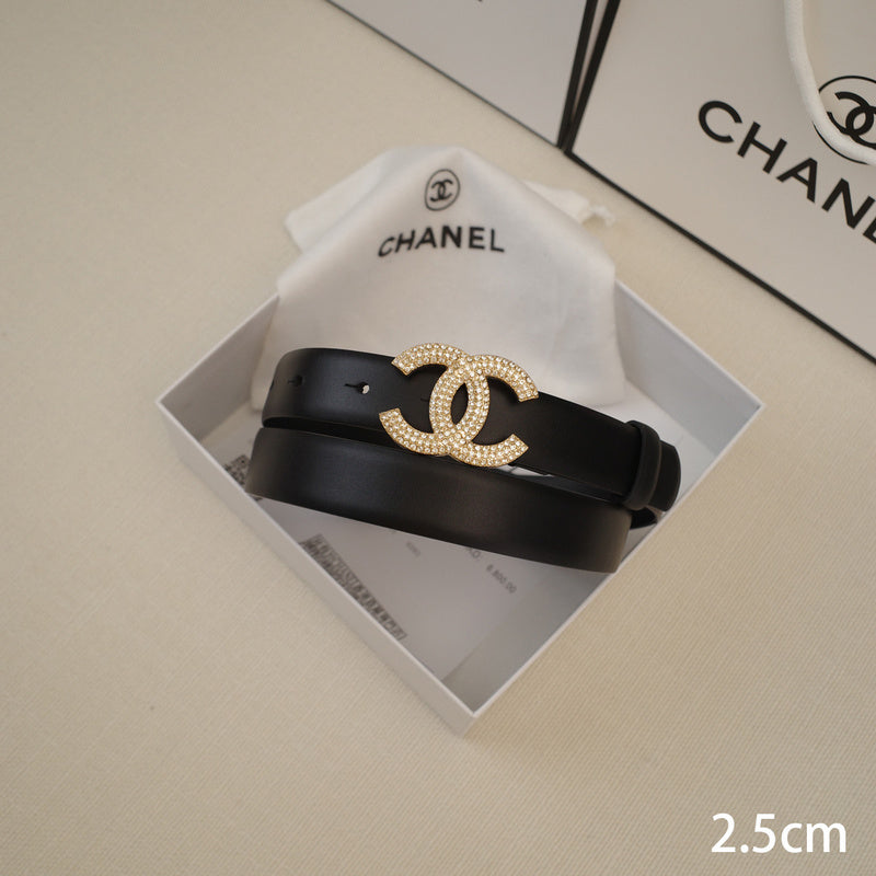 Chanel-2.5cm three rows of holes fragrance B2518L