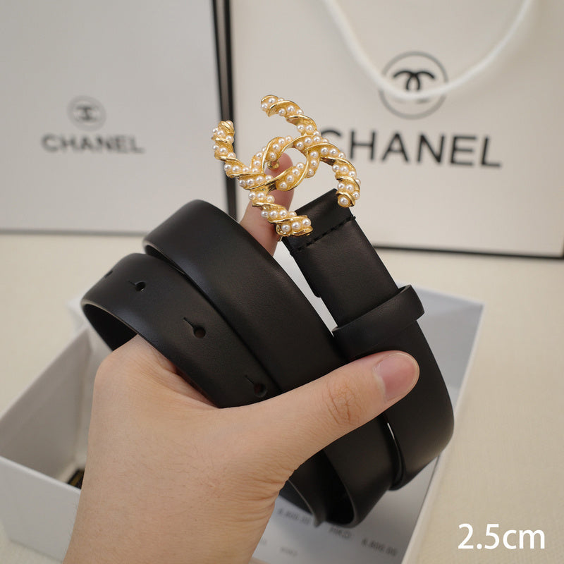 Chanel-2.5 Pearl sesame twist B2515L