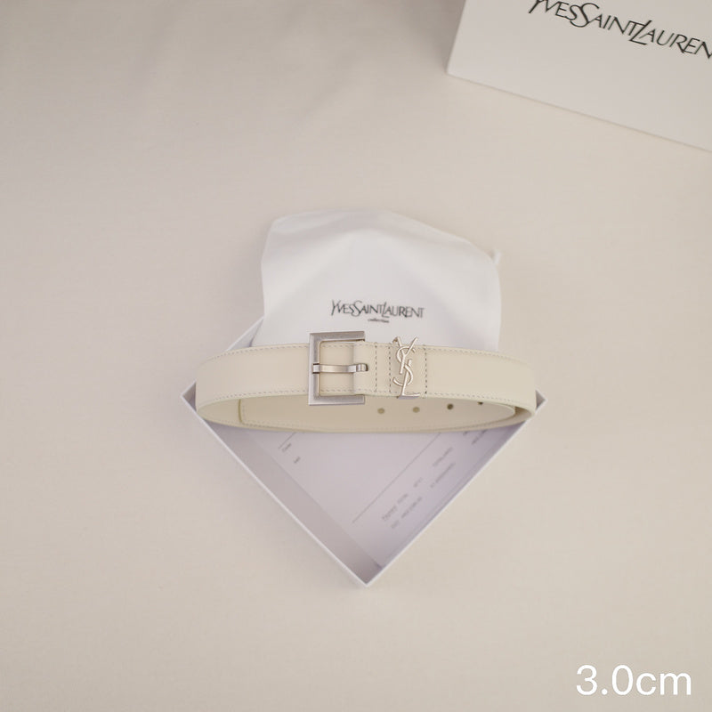Saint Laurent - Off-white calves side