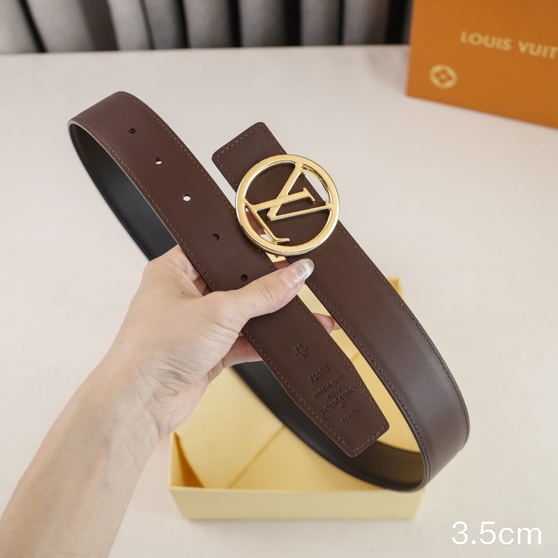 LV - Louis Vuitton - 3.5cm round letter hook - plain weave 3516L