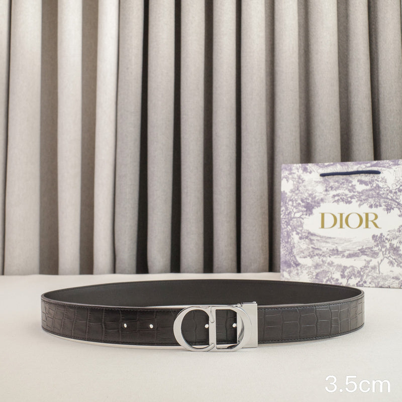 Dior-3.5cm CD crocodile pattern 3521cd