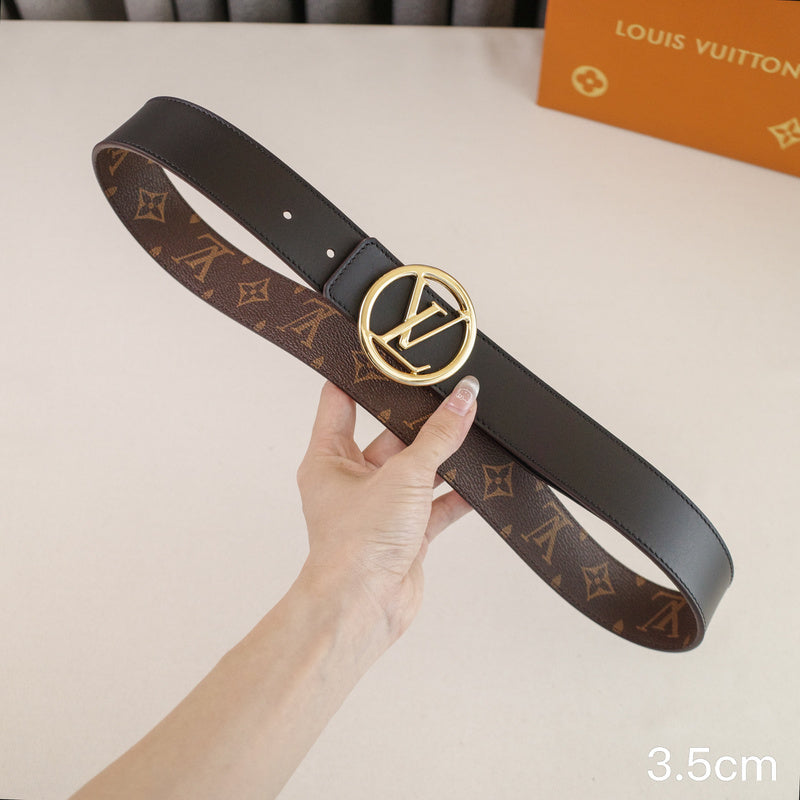 LV - Louis Vuitton - 3.5cm round letter hook - Monogram canvas 3506L