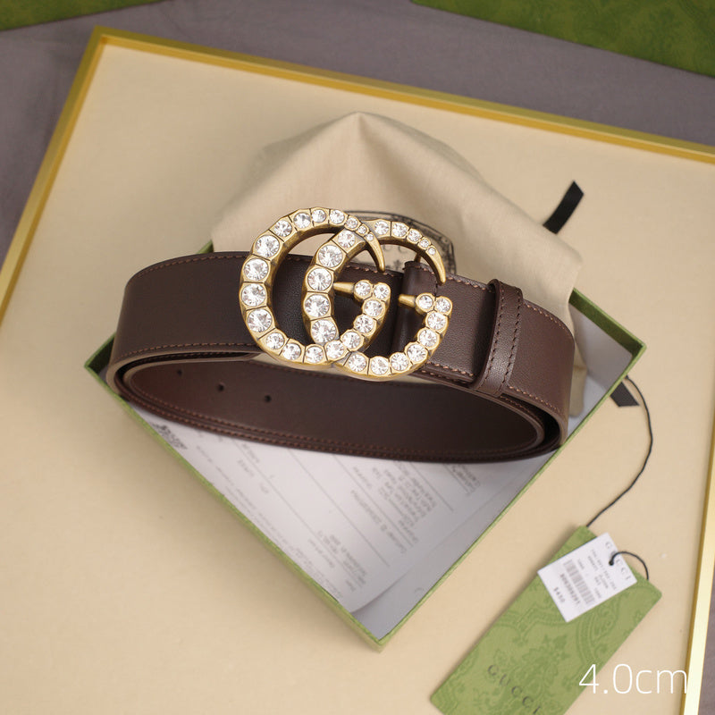Gucci - 4.0cm G - gem plane double-sided 4006g