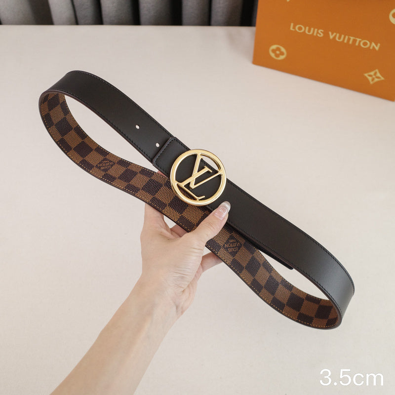 LV - Louis Vuitton- 3.5cm round letter hook - Monogram canvas 3506L
