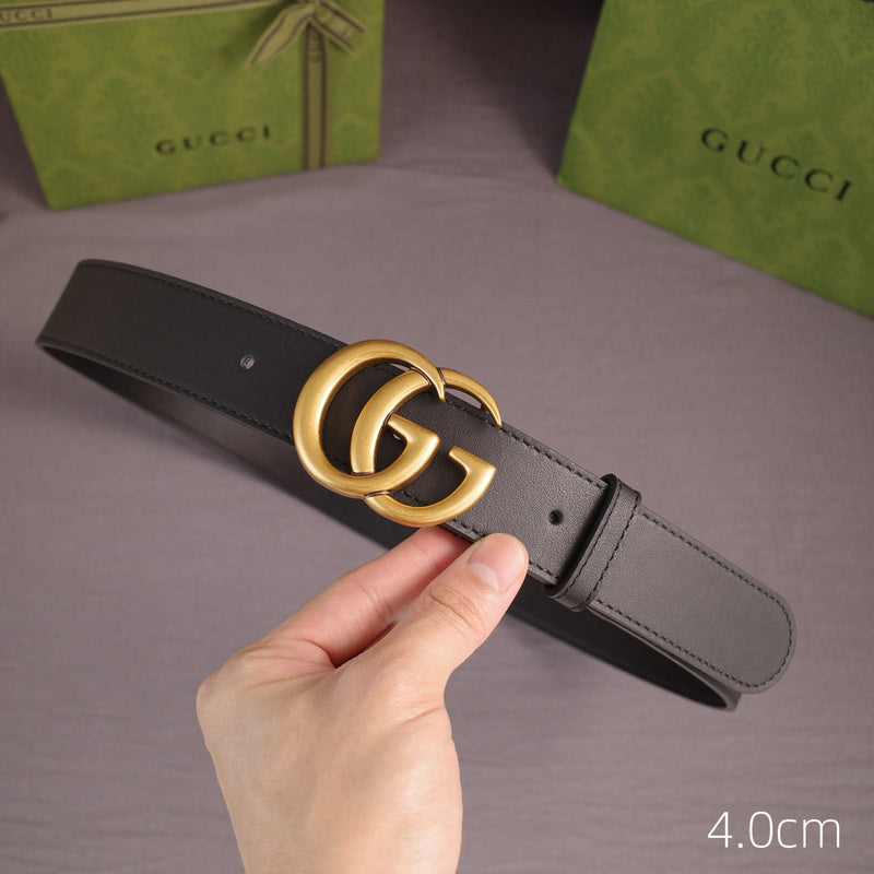 Gucci - 5 widths classic G-plain black