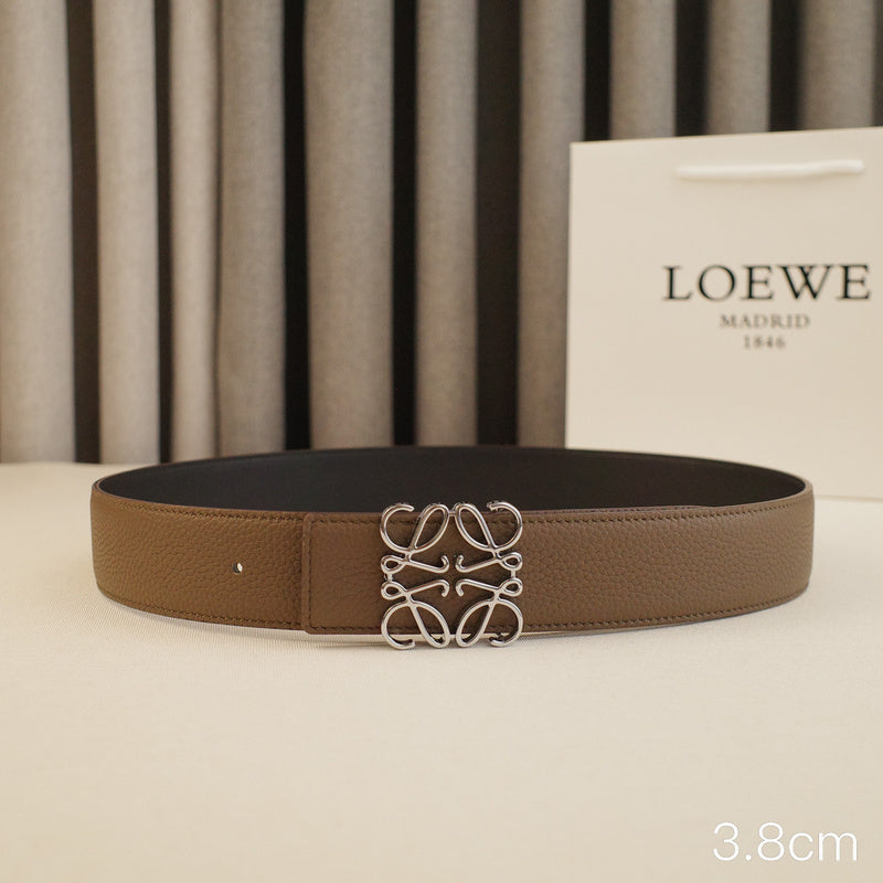 LOEWE - 3.8/3.4cm pebble grain khaki