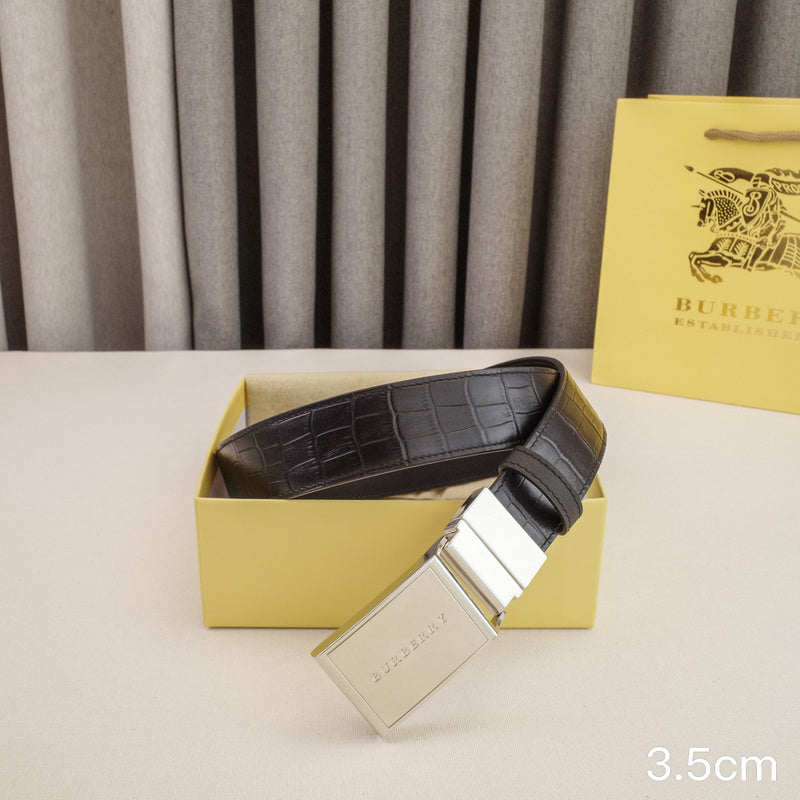 Burberry - 3.5cm - Crocodile pattern
