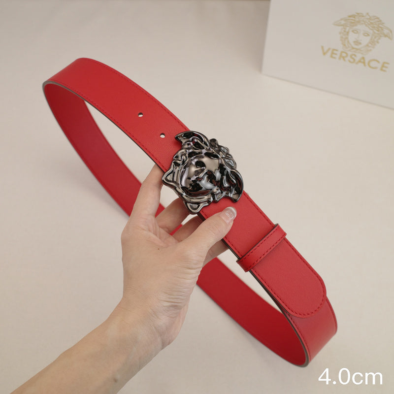 Versace-4.0cm beauty head-plain red