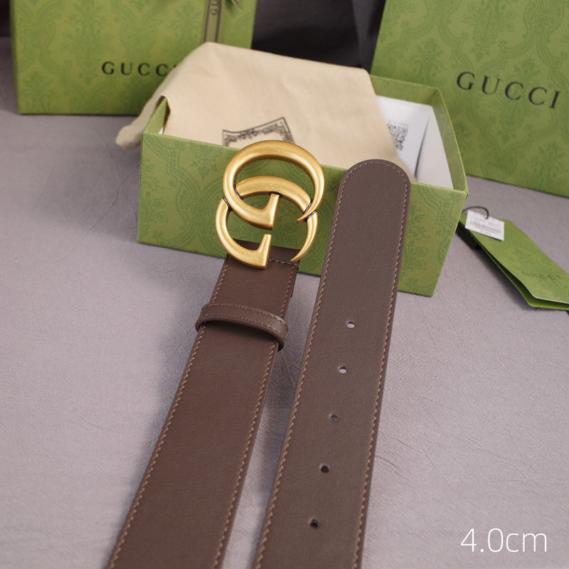 Gucci - 5 widths classic G-plain coffee