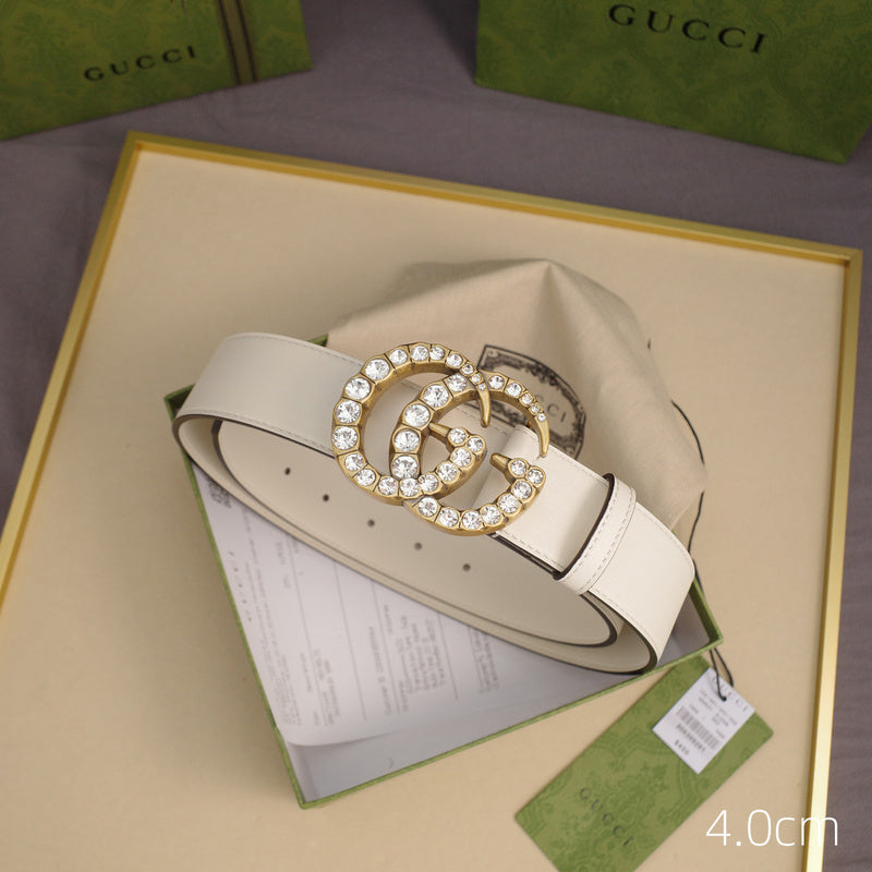 Gucci - 4.0cm G - gem plane double-sided 4006g