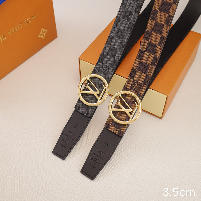 LV - Louis Vuitton- 3.5cm round letter hook - Monogram canvas 3506L