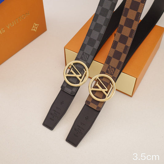 LV - Louis Vuitton- 3.5cm round letter hook - Monogram canvas 3506L