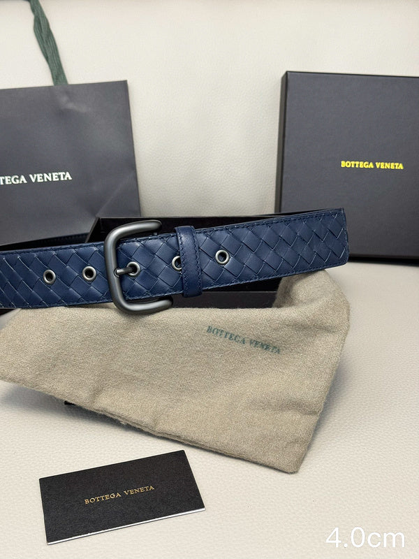 Bottega Veneta - 4.0cm classic pin buckle Intrecciato woven 4002bv