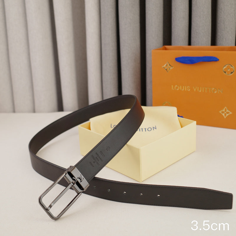 LV - Louis Vuitton BLACK button 3529L