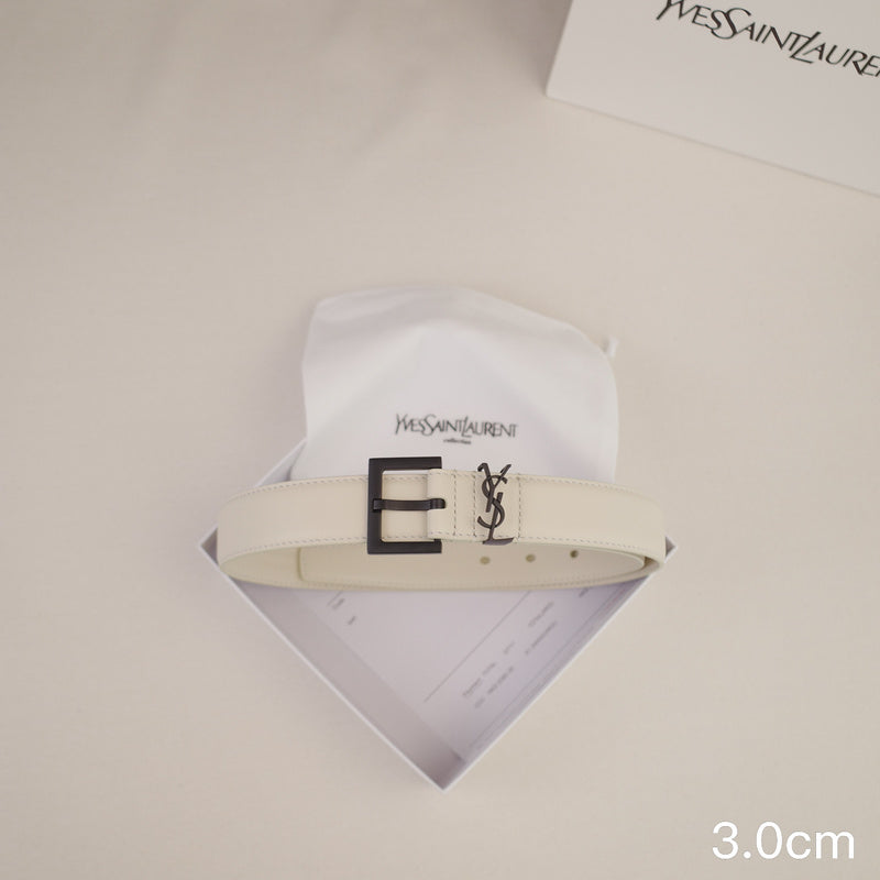 Saint Laurent - Off-white calves side