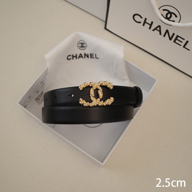 Chanel-2.5 Pearl sesame twist B2515L