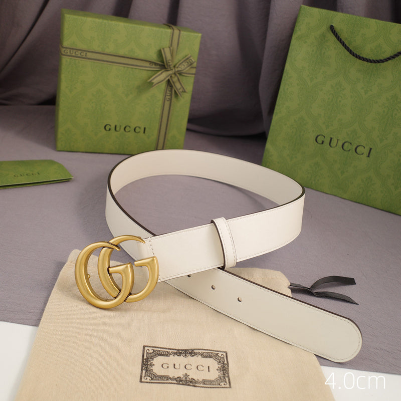 Gucci - 5 widths classic G-plain white