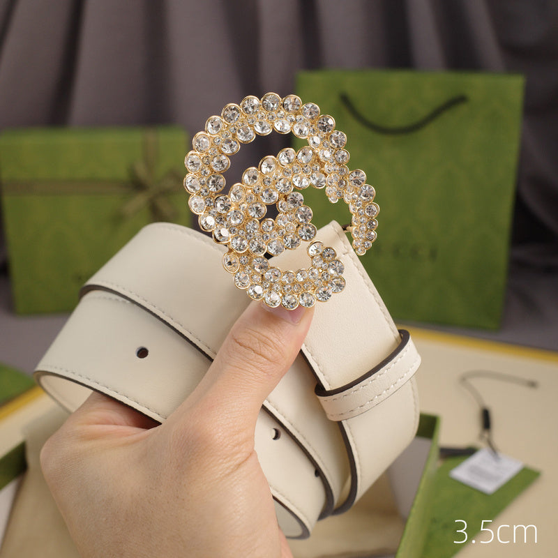 Gucci - 3.5cm G full diamond 2 3504g