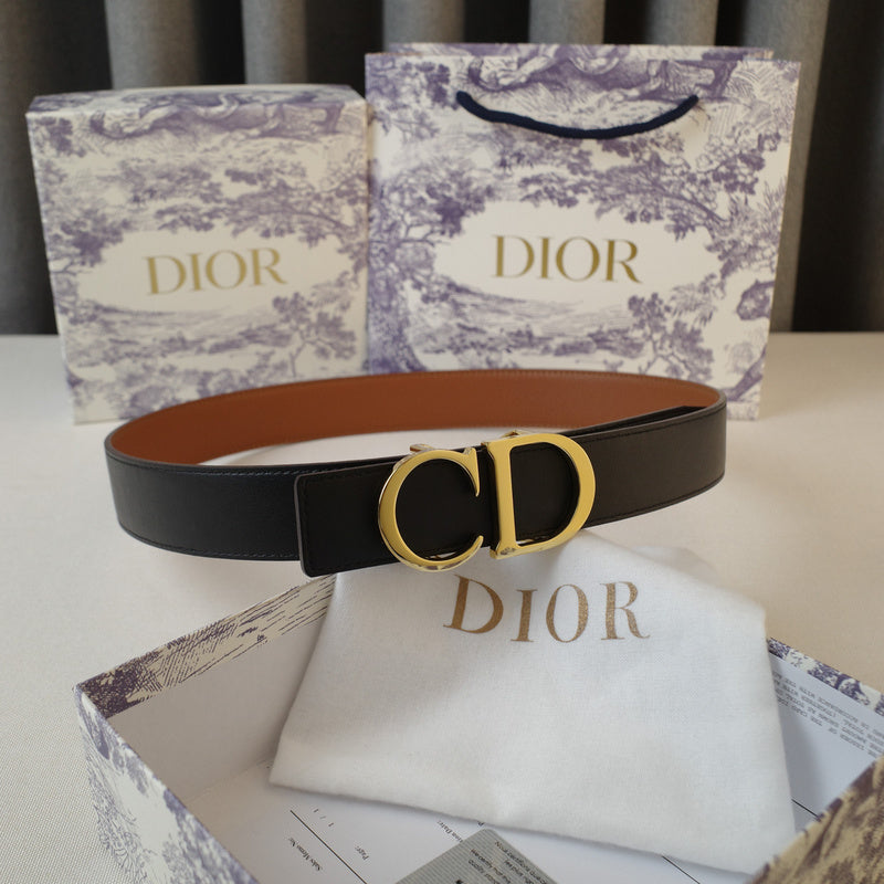 Dior-CD logo-Golden ZSB3502d